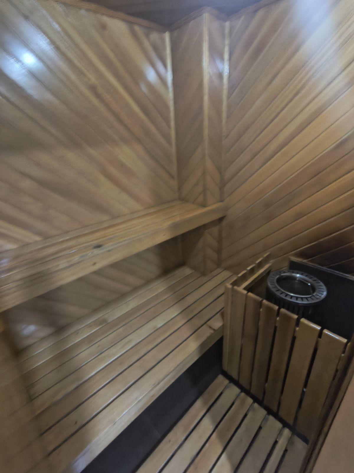 habitación con sauna 