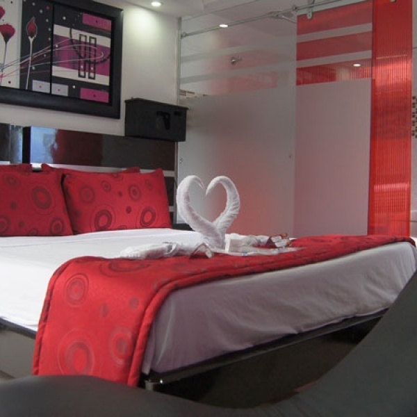 SUITE SAUNA Y JACUZZI en Motel 