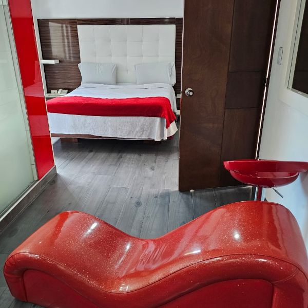  SUITE SAUNA Y JACUZZI          en Motel 