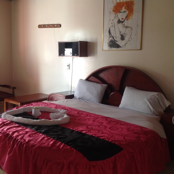 CABAñA CON SAUNA Y JACUZZI  en Motel 