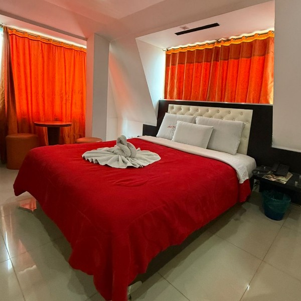 HABITACIÓN SAUNA, SILLA ERÓTICAY POLE DANCE  en Motel 